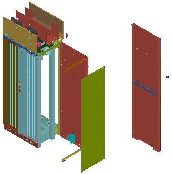 Exploded View of End Guard Installation