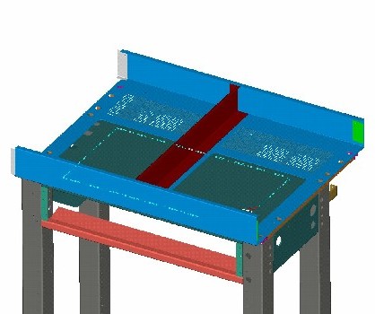 Cabinet Top Section