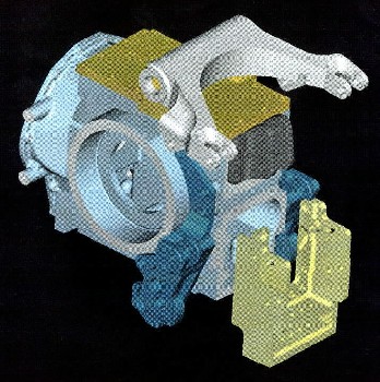 Rear Housing & Associated Casting